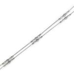 925 Sterling Silver Anklet with Beautiful Design